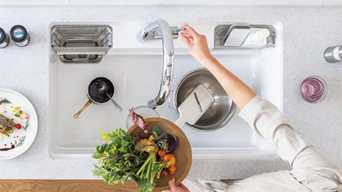 精心考慮的廚房工作