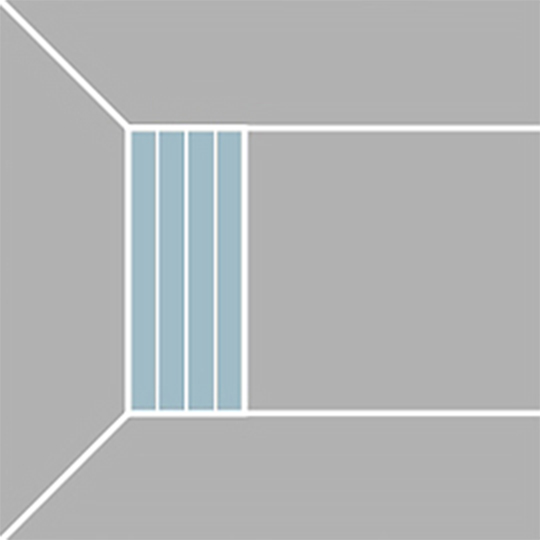 縱向圖案(縱向安裝)